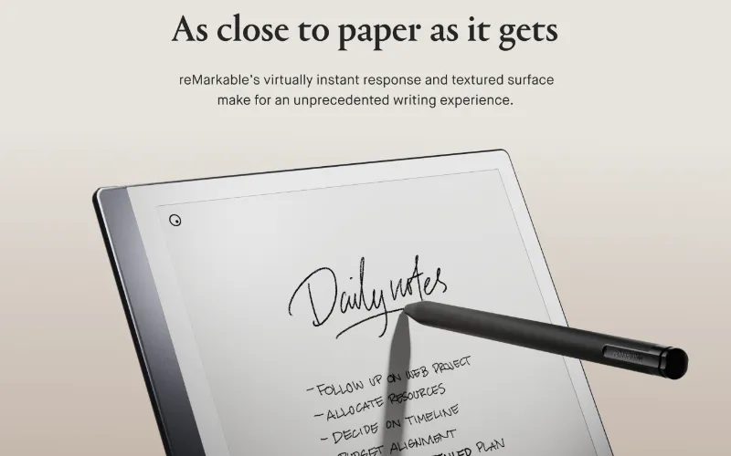 Unleash your Creativity Today: reMarkable 2 Paper Tablet